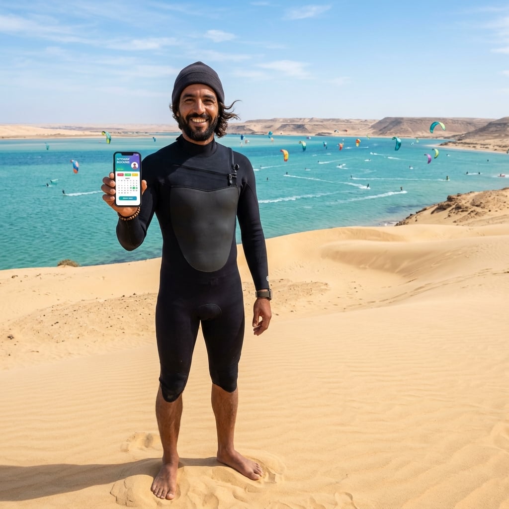 Jungle in Dakhla — Moroccan Sahara 🇲🇦, Morocco — Multilingual website workflows for tourism operators